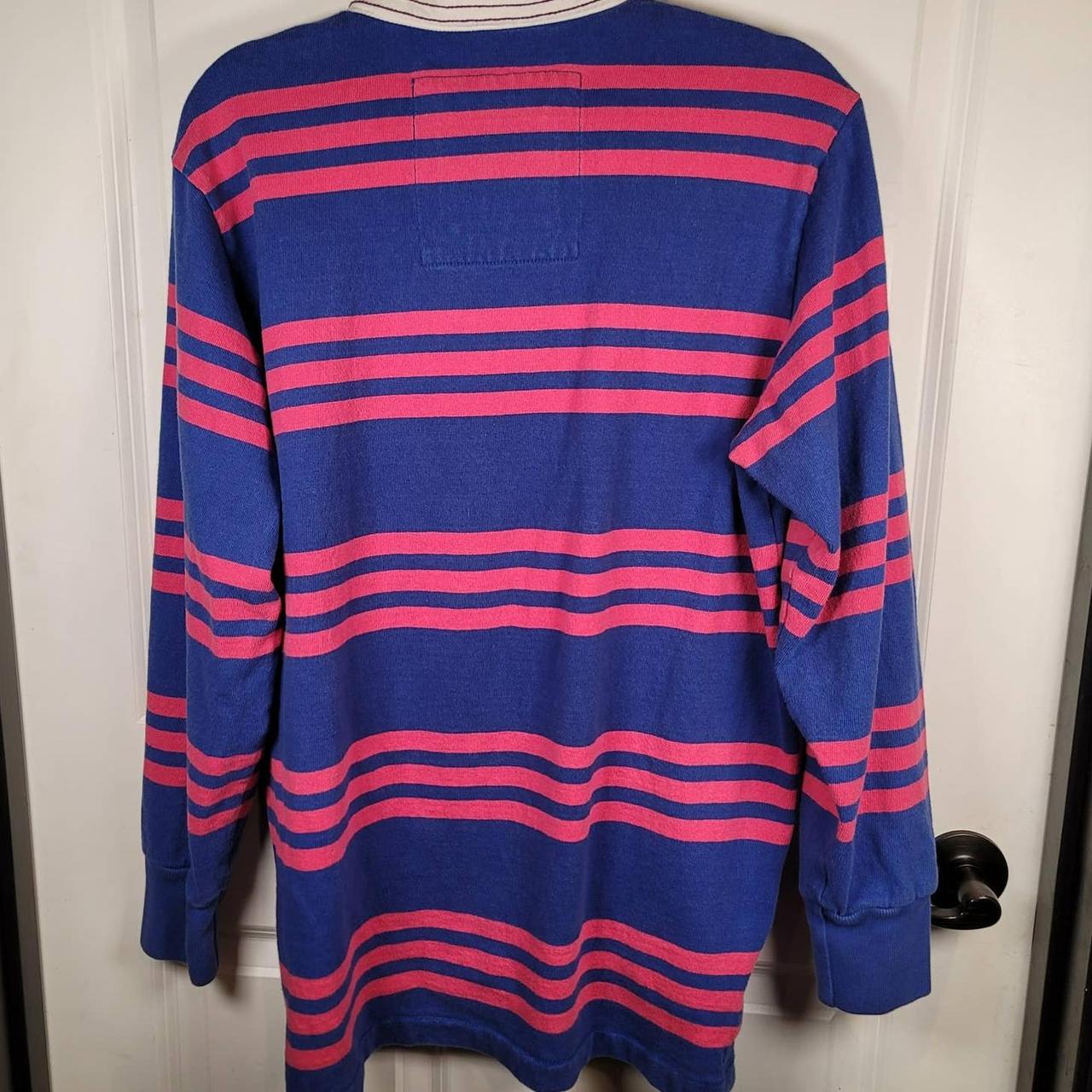 Vintage Men's Retro Boden Rugby Shirt Sz Medium... Depop