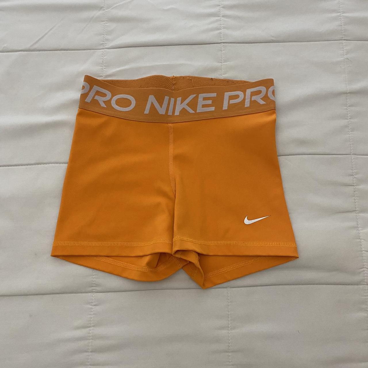 nike pro orange
