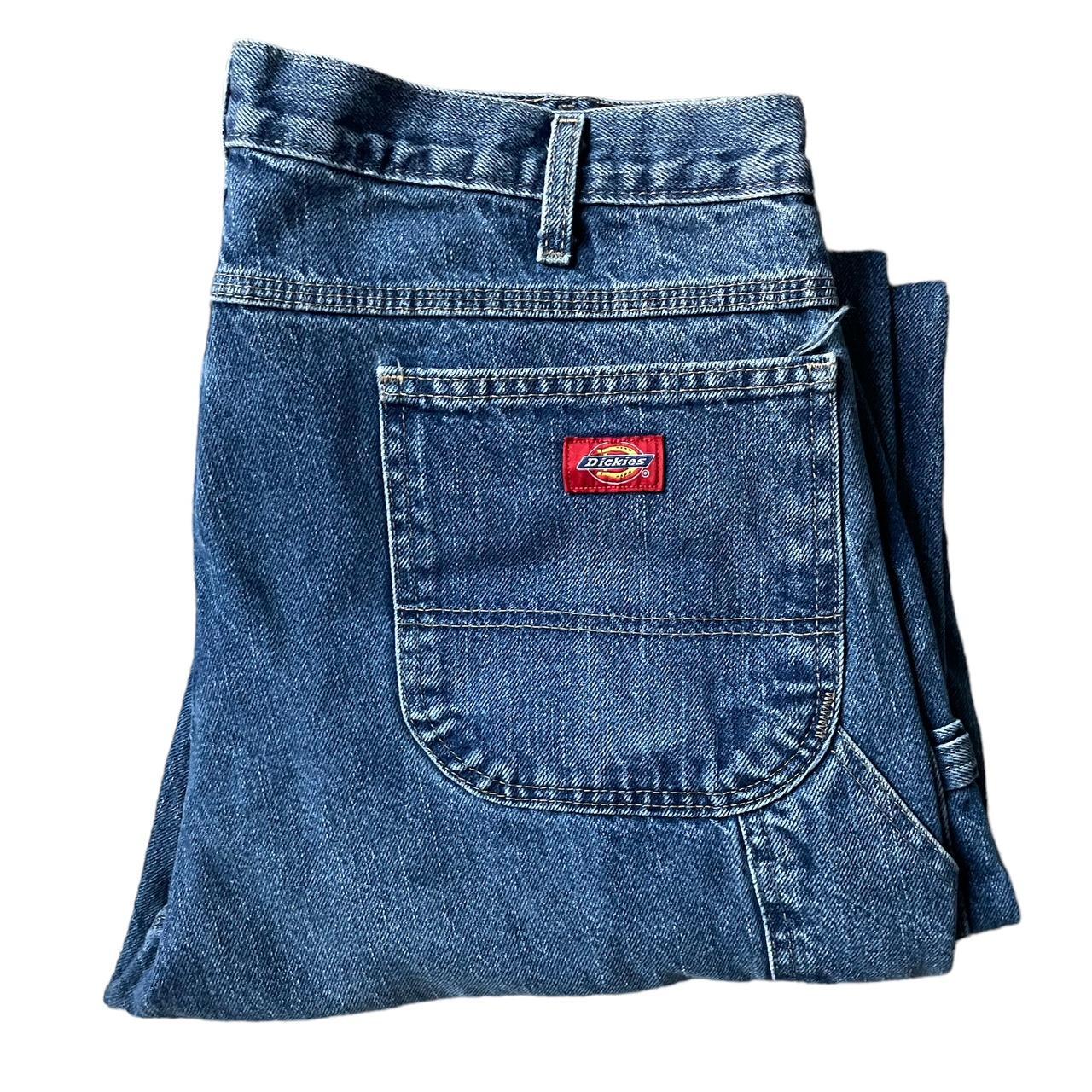 Vintage Dickies Carpenter Jeans in Blue Denim