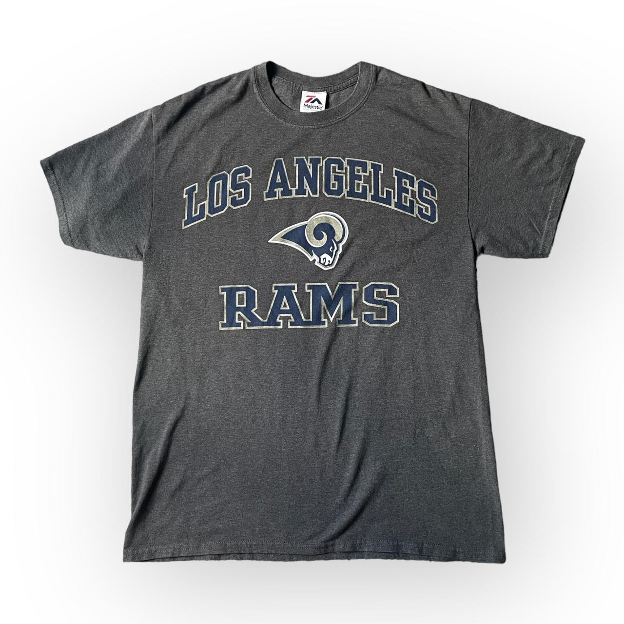 Los Angeles Rams Majestic T Shirt, Mens Size M Pre - Depop