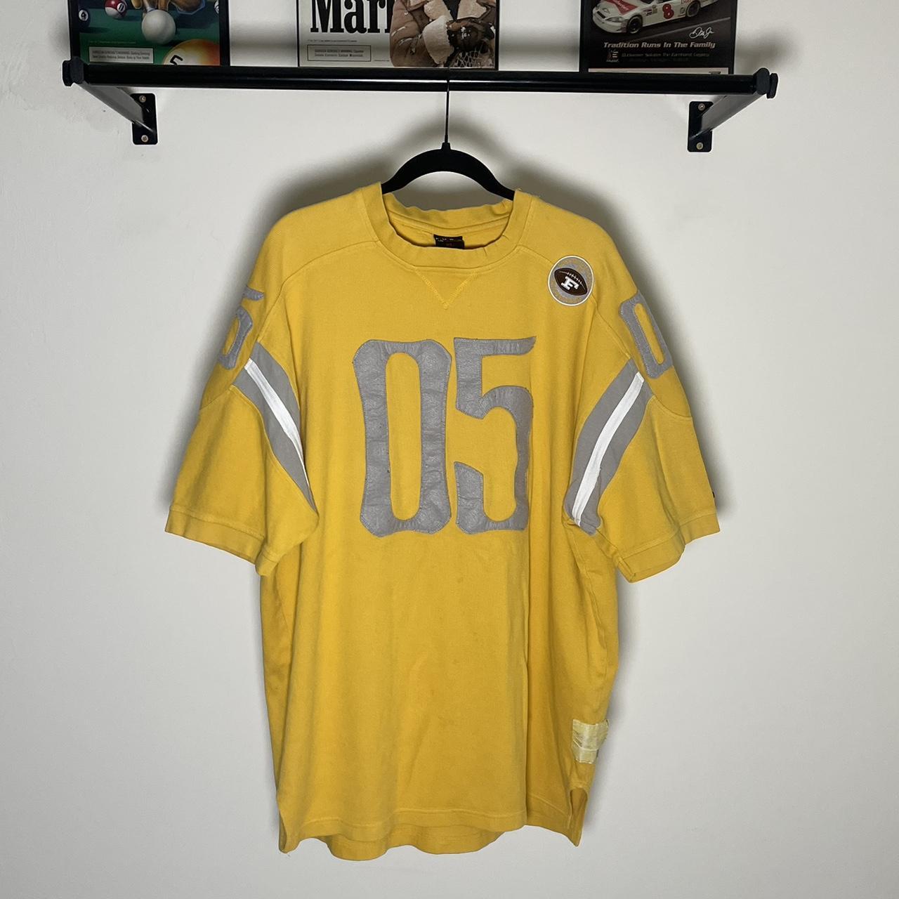 ★Urbandtype.★ Football Jersey T-Shirt Yellow UBEUTS002YL MUSINSA | URBANDTYPE Football Jersey T-Shirt_Yellow