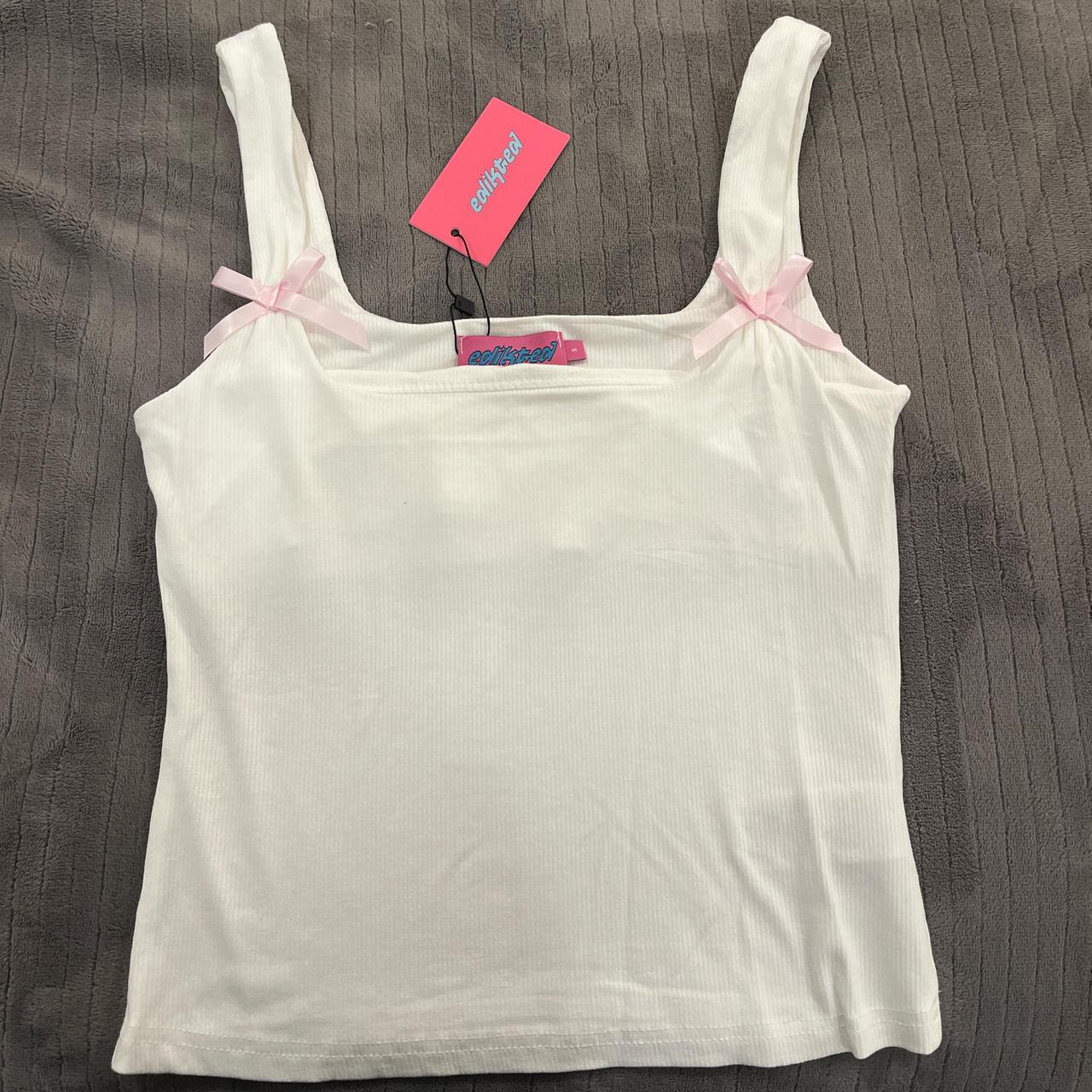 EDIKTED Prairie Embroidered Tank Top - WHITE | Tillys