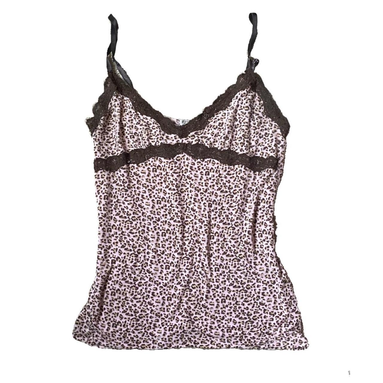 PJ Salvage Women's Pink and Brown Vest