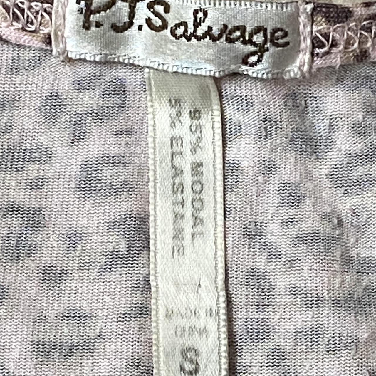 PJ Salvage Women's Pink and Brown Vest (3)
