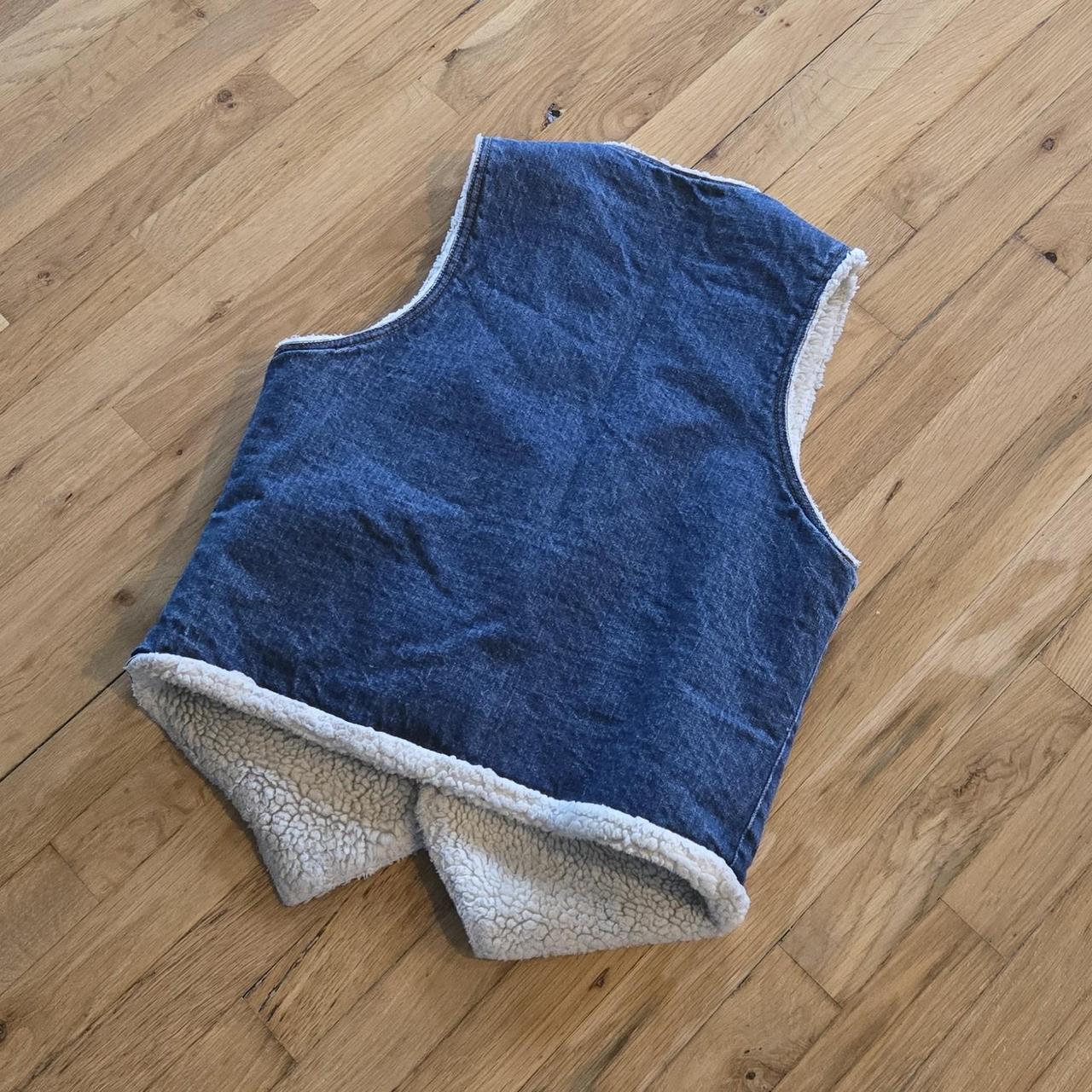 Levi's Women's Vest - Navy/Blue - M – Vintage 197… - image 2