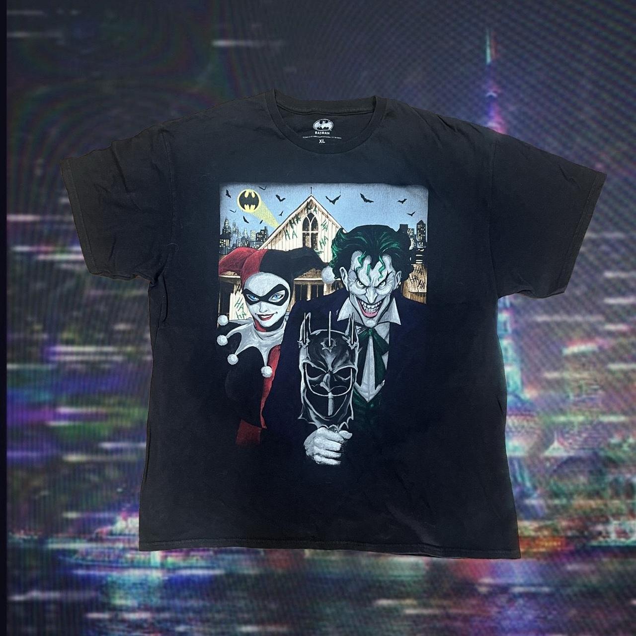 Joker and Harley Quinn (Batman)shirt Size:XL Used - Depop