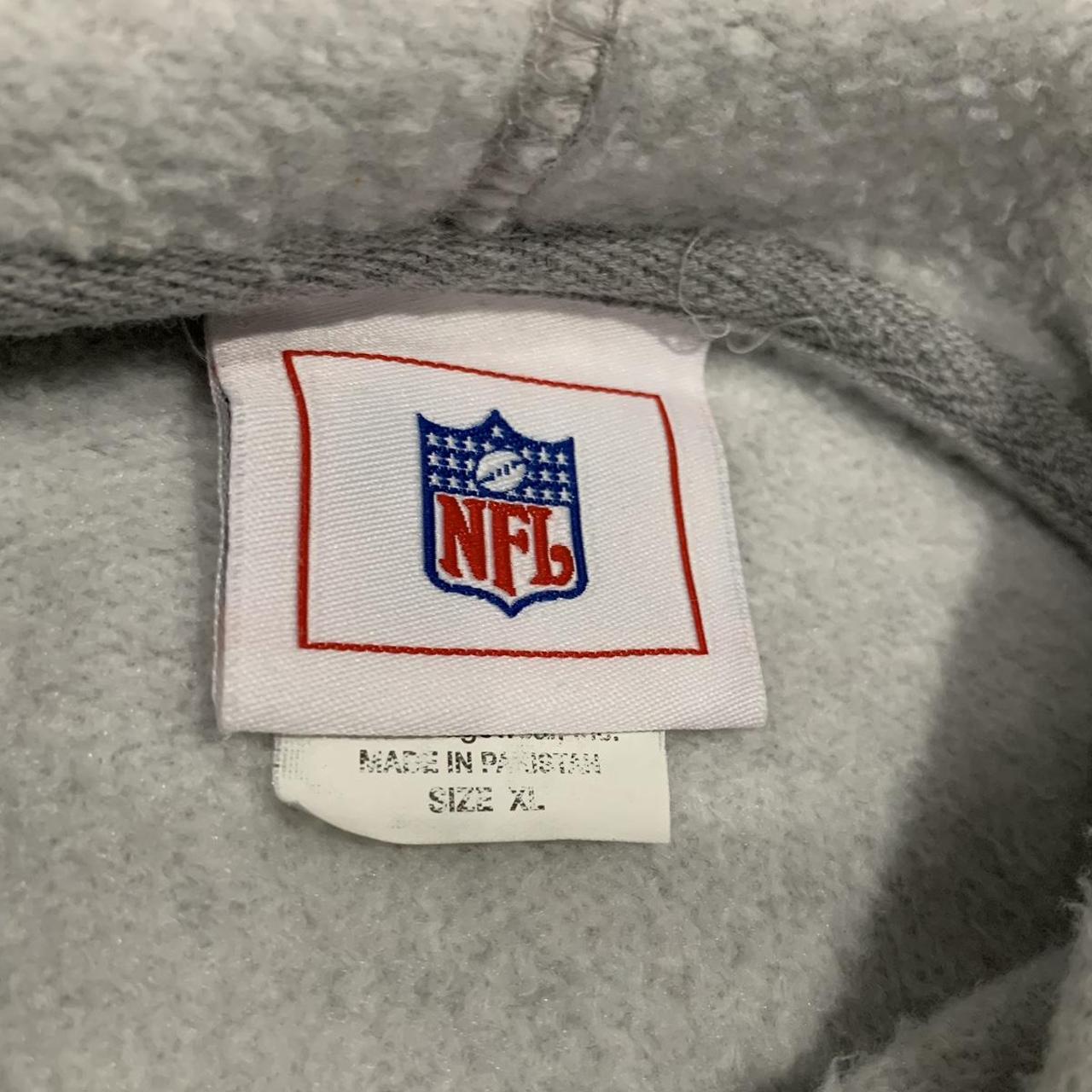 gray seattle seahawks nfl zip up hoodie (BOXY - Depop