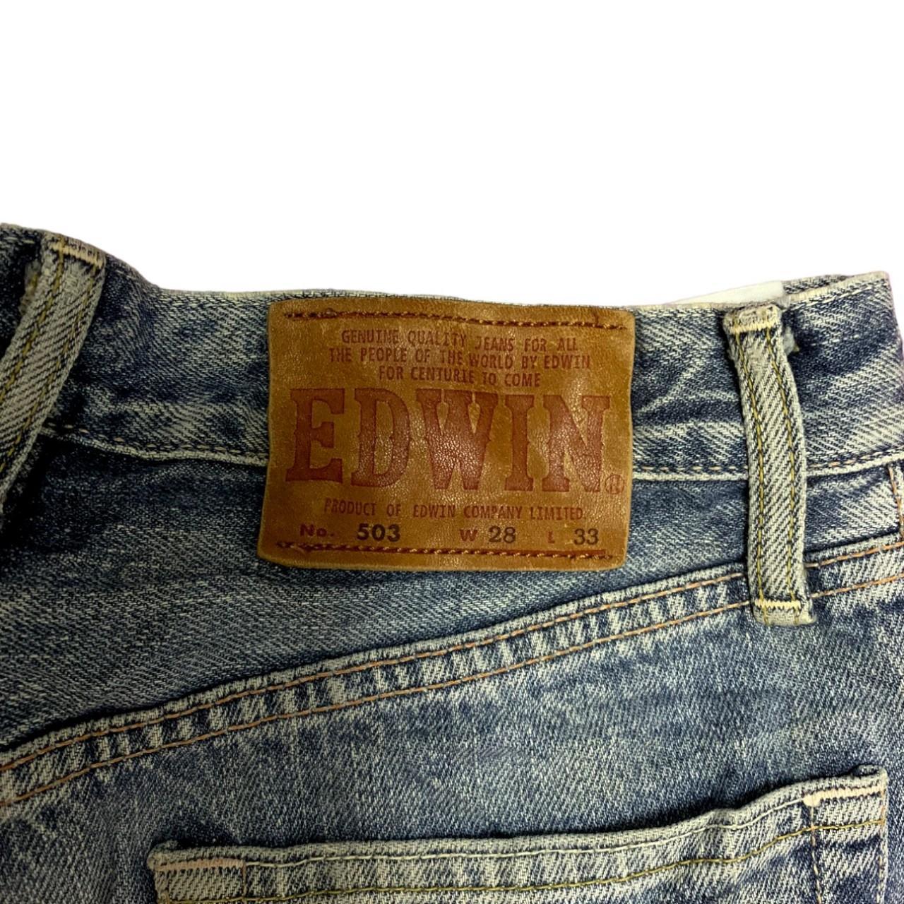 EDWIN Genuine Quality Jeans 蛍光灯看板 Jeans Edwin EDWIN First the