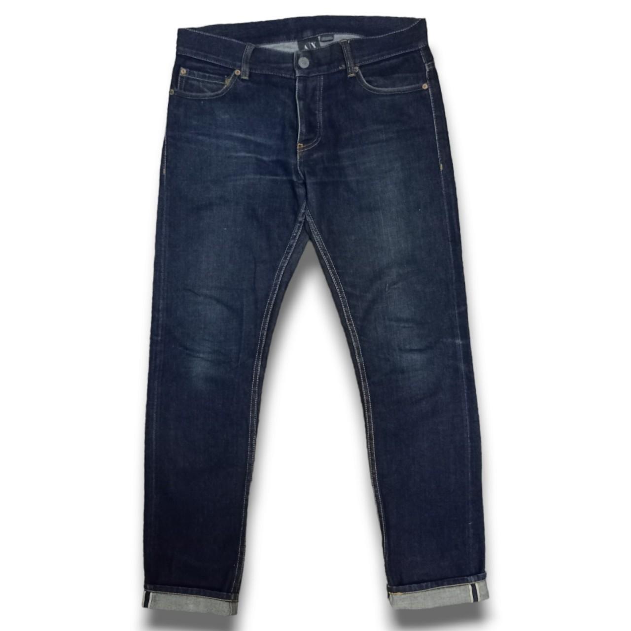 Selvedge Armani Exchange 1991 Denim Button Fly | Depop