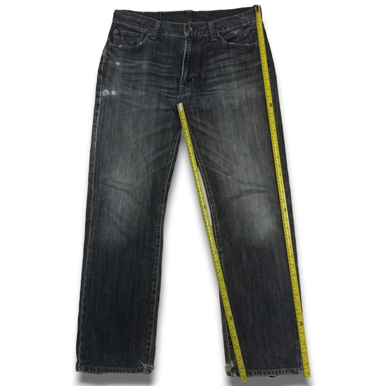 S002 UNIQLO Charcoal Wash Vintage Distressed | Depop