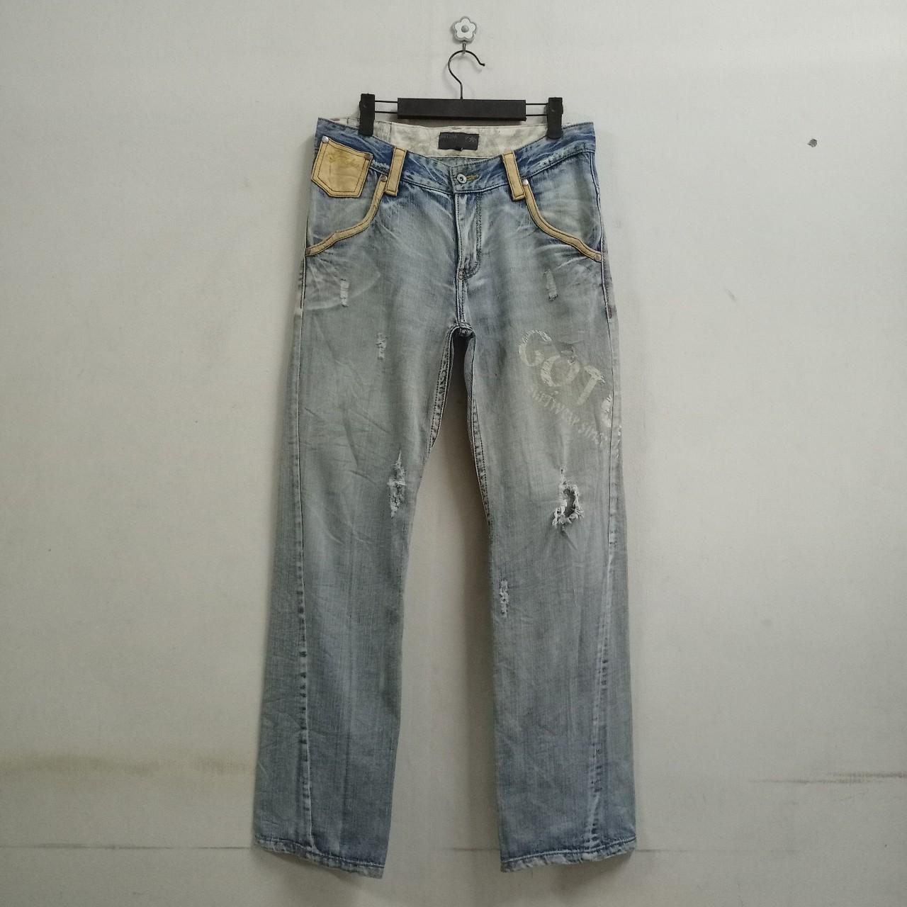 Vintage Japanese Gotcha Spiral Distressed... - Depop