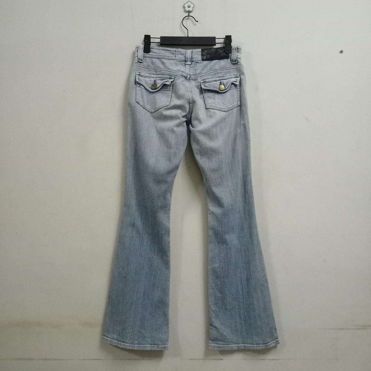 Vintage Japanese C-Seventeen Flare Denim Bush | Depop