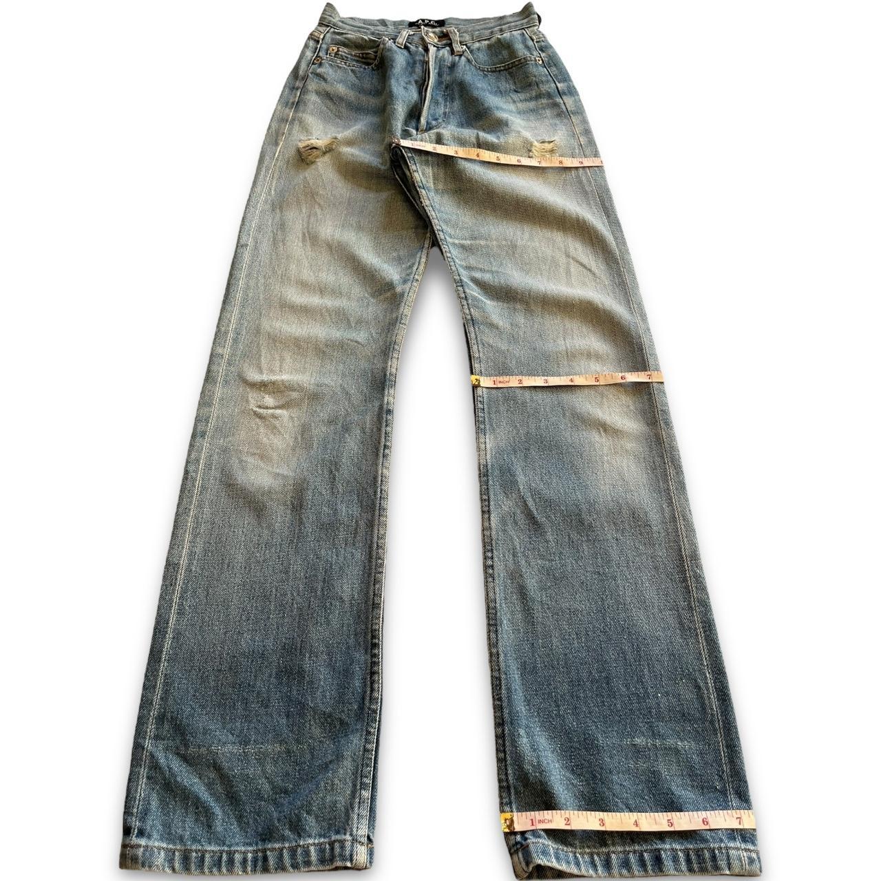 Vintage APC Rue De Fleurus Paris Selvedge Distressed | Depop