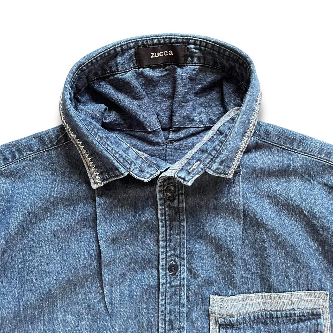 Vintage Japanese Zucca by Akira Onozuka Denim Button | Depop