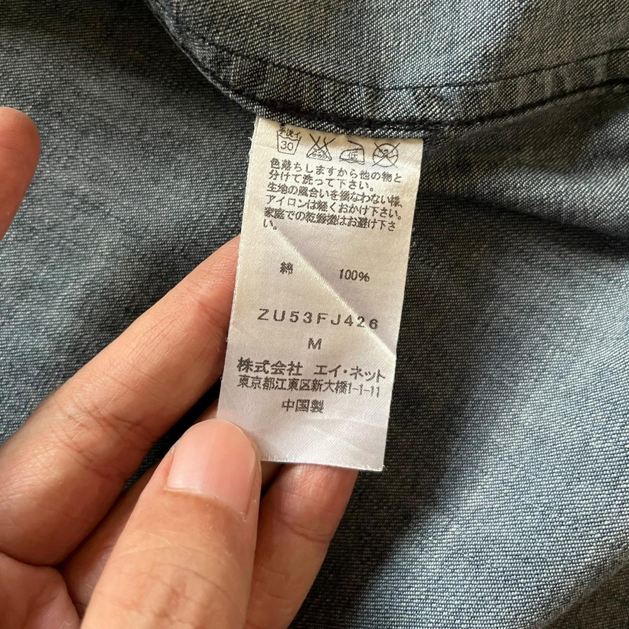 Vintage Japanese Zucca by Akira Onozuka Denim Button | Depop