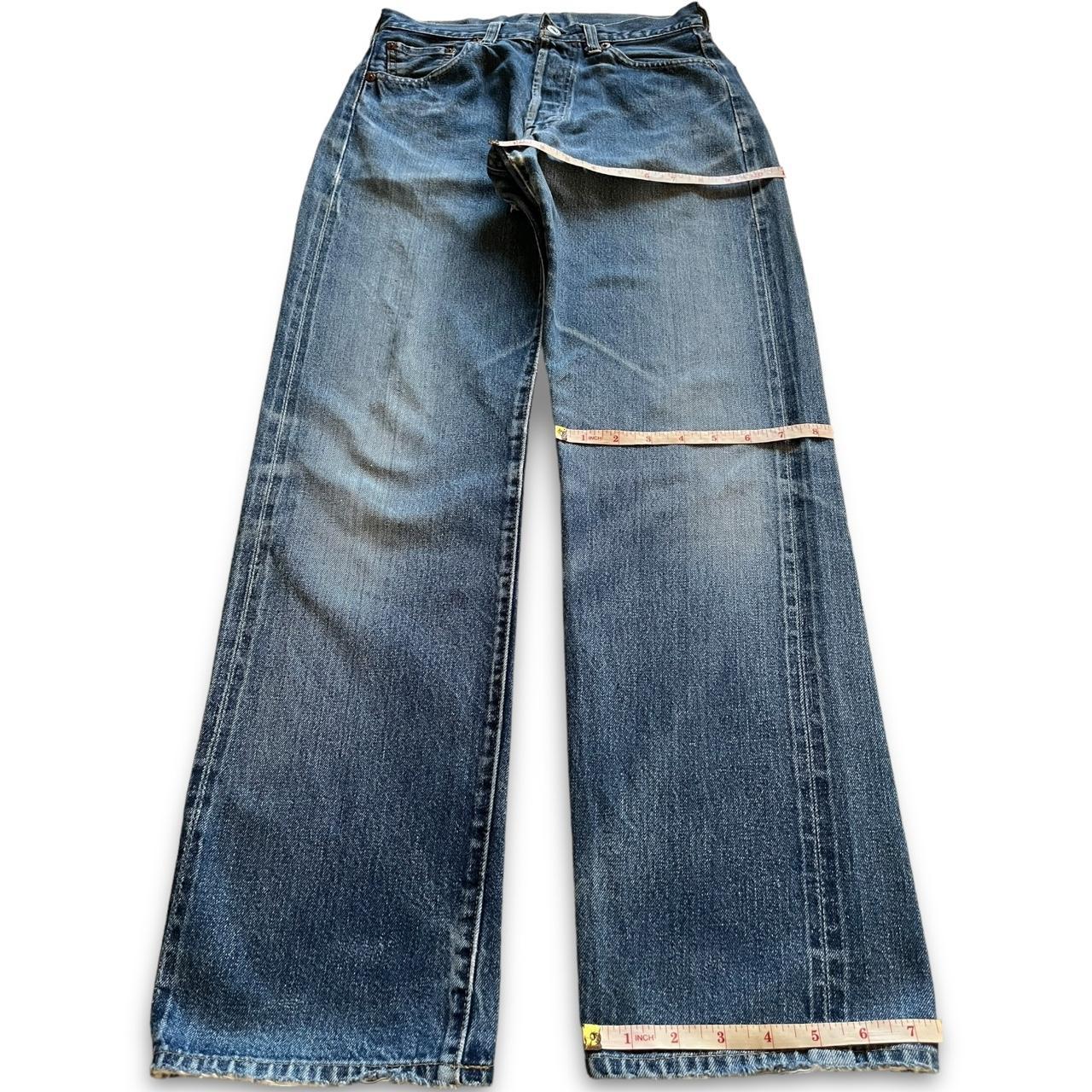Vintage 80s Levis 501 Big E Selvedge Button 555 | Depop