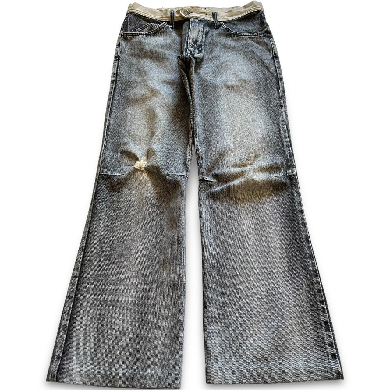 【税込】 Vintage Japanese Edwin E Function Distressed Flare | Depop パンツ