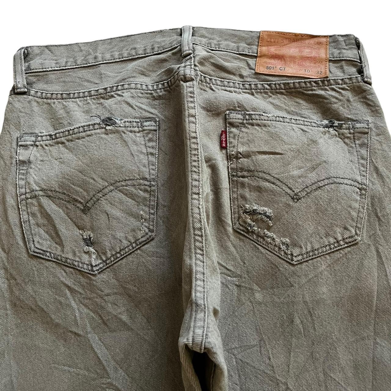 一点物❗️Levi 501 vintage grey destroy denim 一点物❗️Levi 501 vintage grey destroy denim