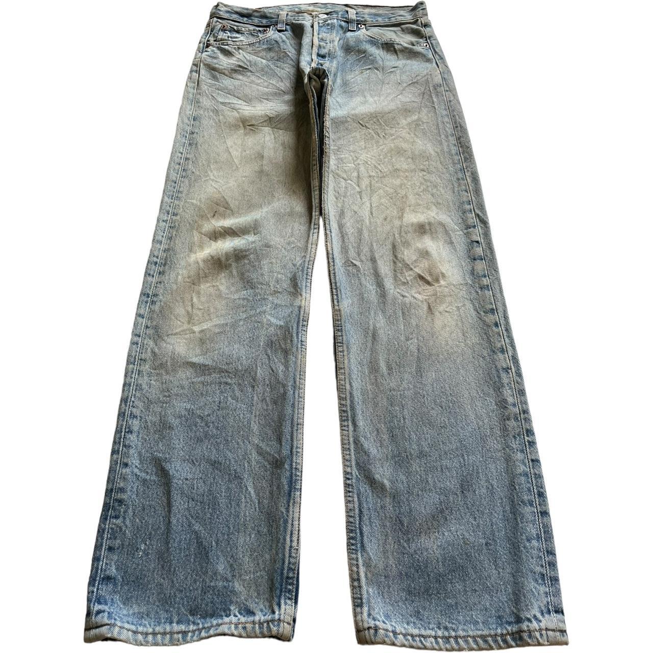 Vintage 90s Levis 501 Blue Wash Grunge Style Loose Vintage 90s Levis 501 Blue Wash Grunge Style Loose
