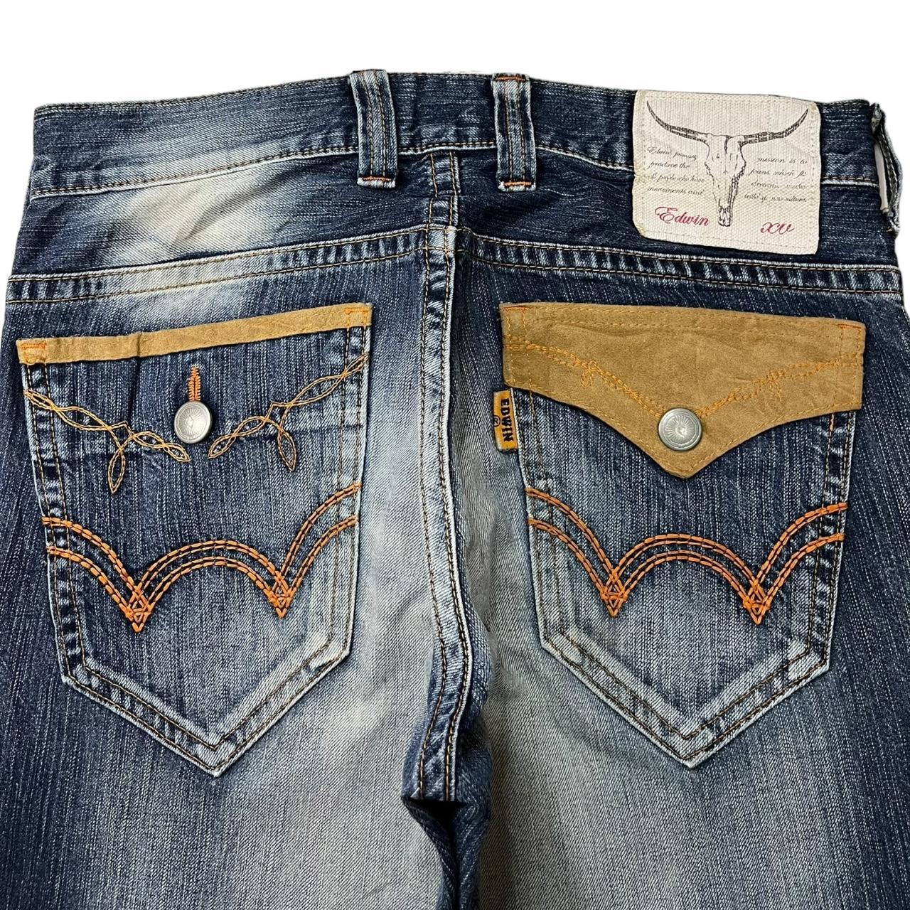 Exclusive Vintage Edwin Japan Faded Wash Bootcut | Depop