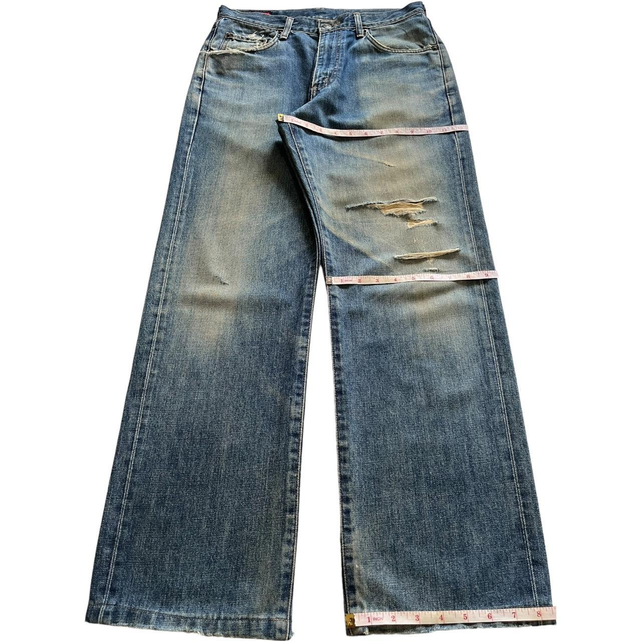 Vintage Japanese Edwin 503z Mud Wash Distressed | Depop