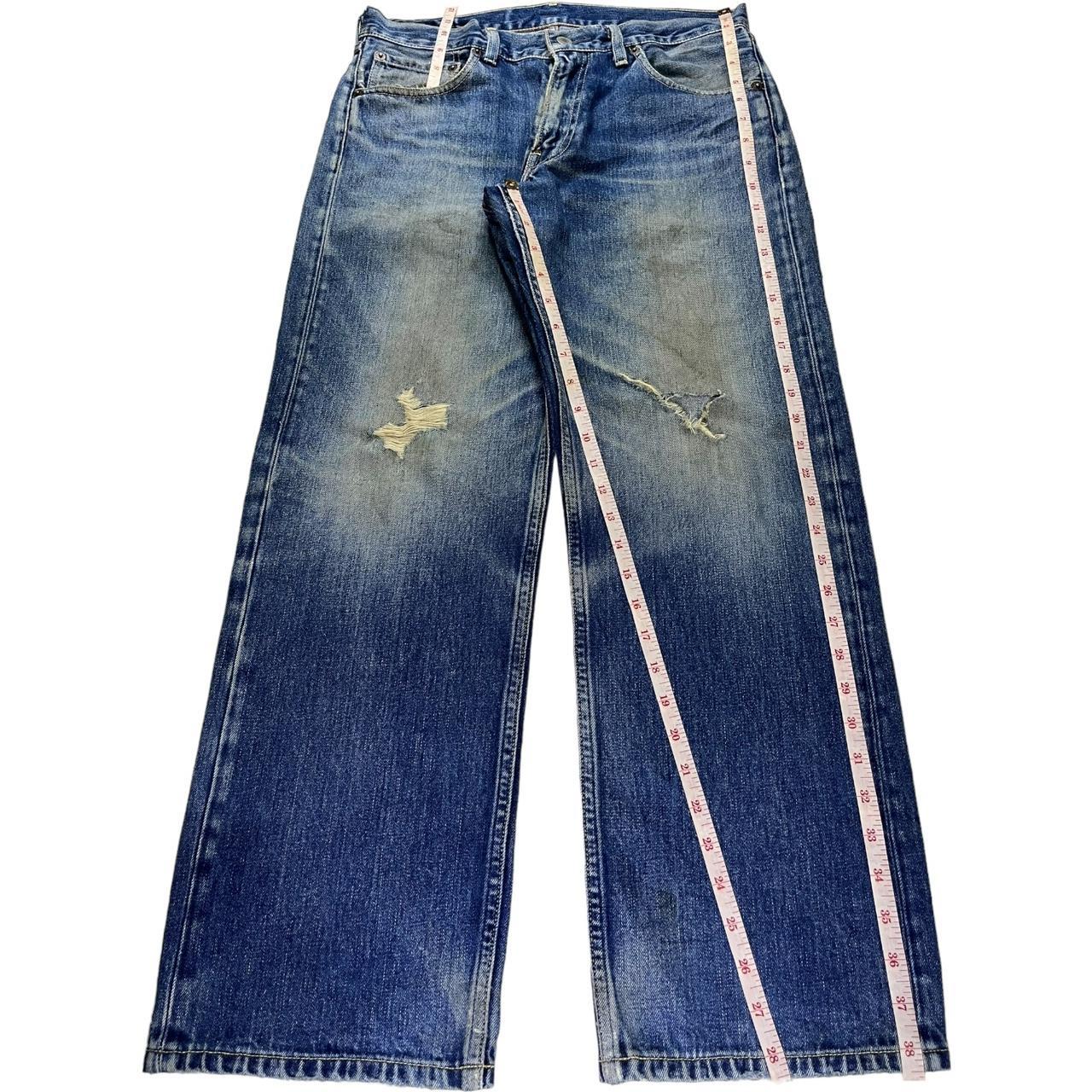 Vintage 90s Levis 503 Japan Faded Wash Distress | Depop