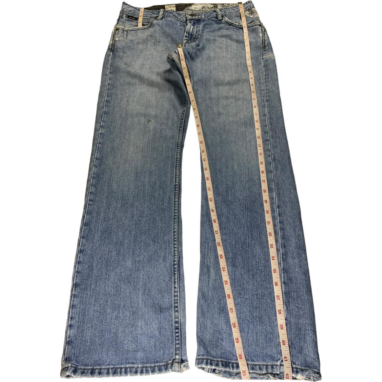 Vintage Volcom Skate Blue Wash Curve Leg Distressed | Depop
