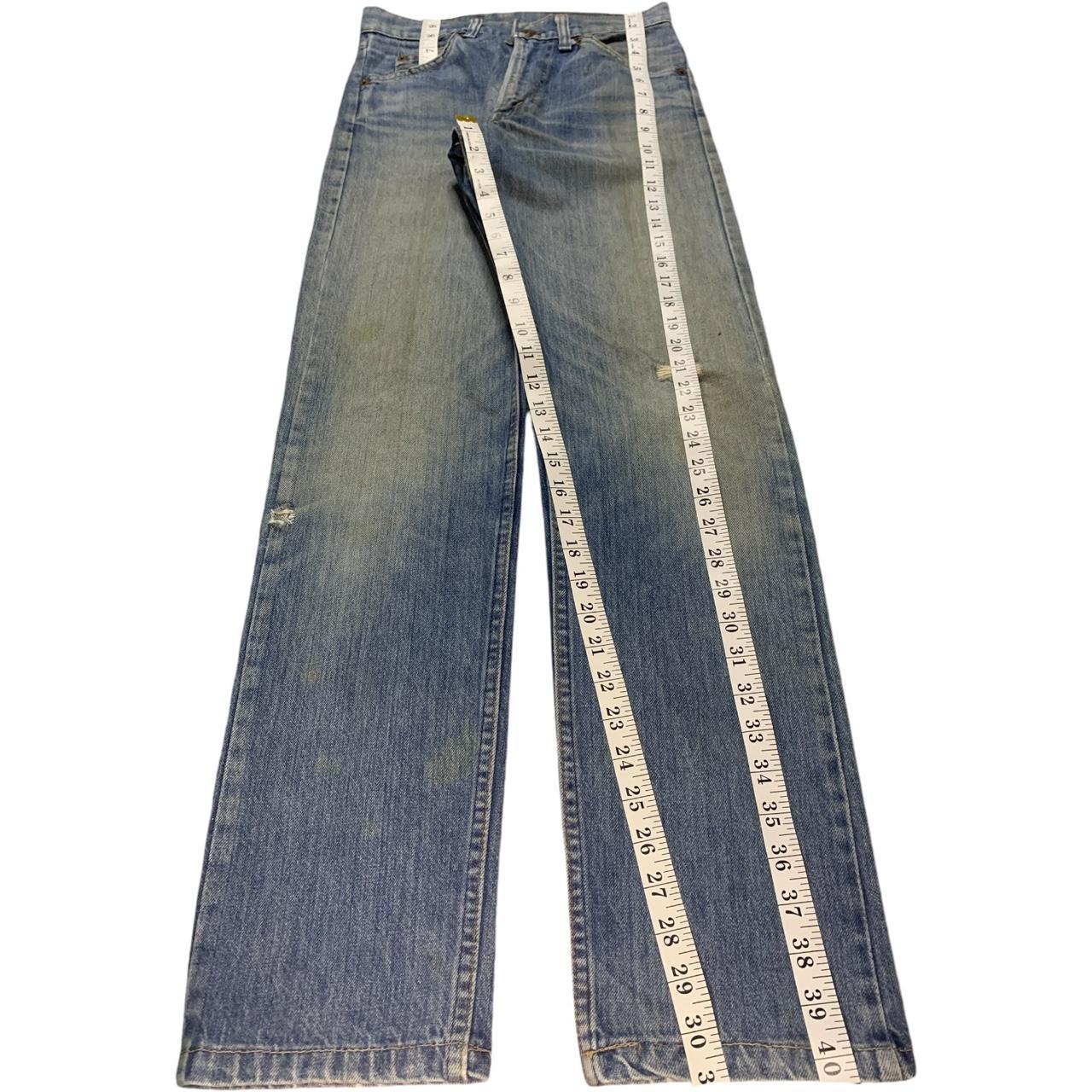 Vintage 70s Levis 505 Orange Tab Talon Zipper Mud | Depop