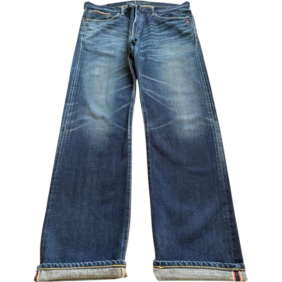 Vintage Japan Edwin 505zx Selvedge Distressed Loose | Depop