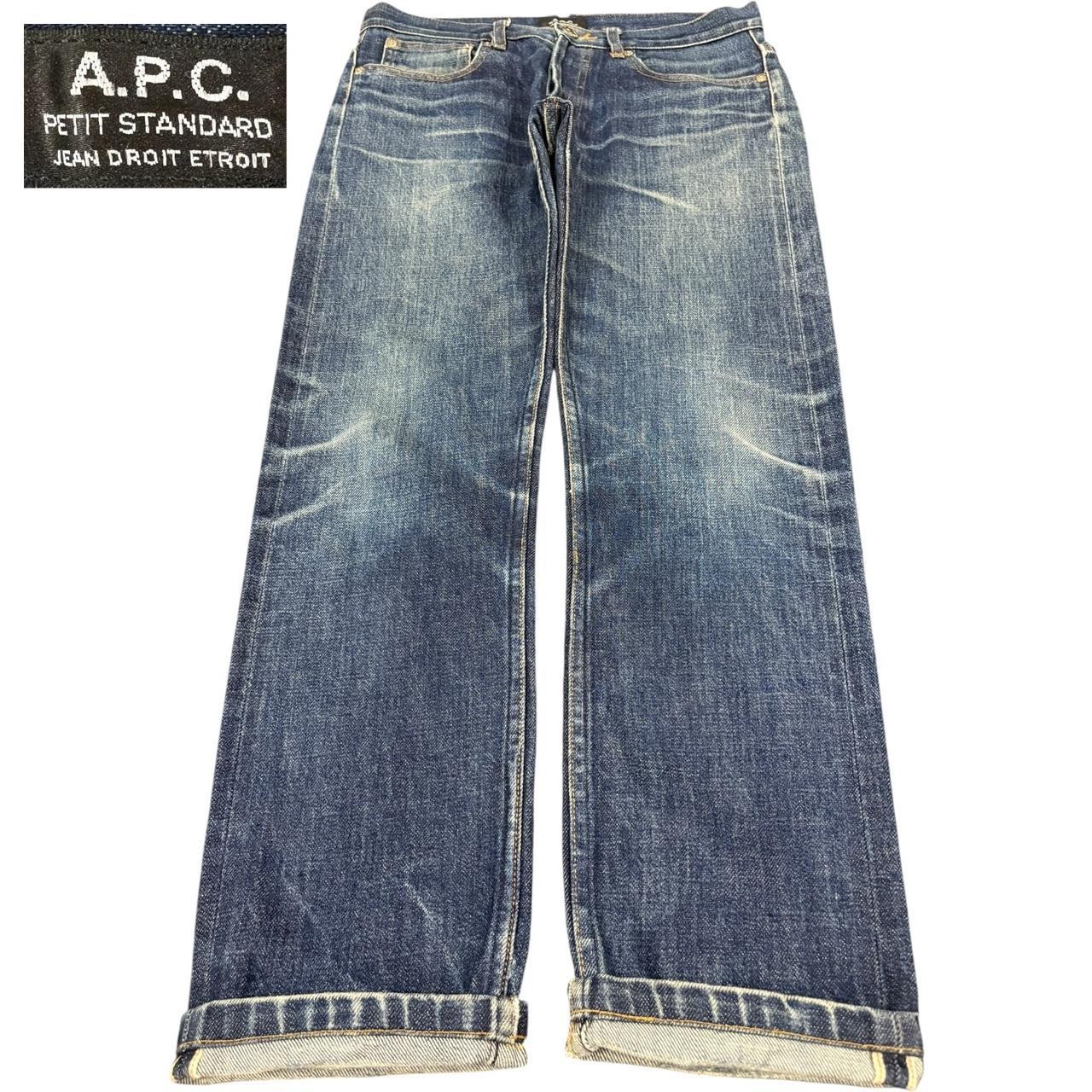 Vintage APC Rue De Fleurus Paris Selvedge Distressed | Depop