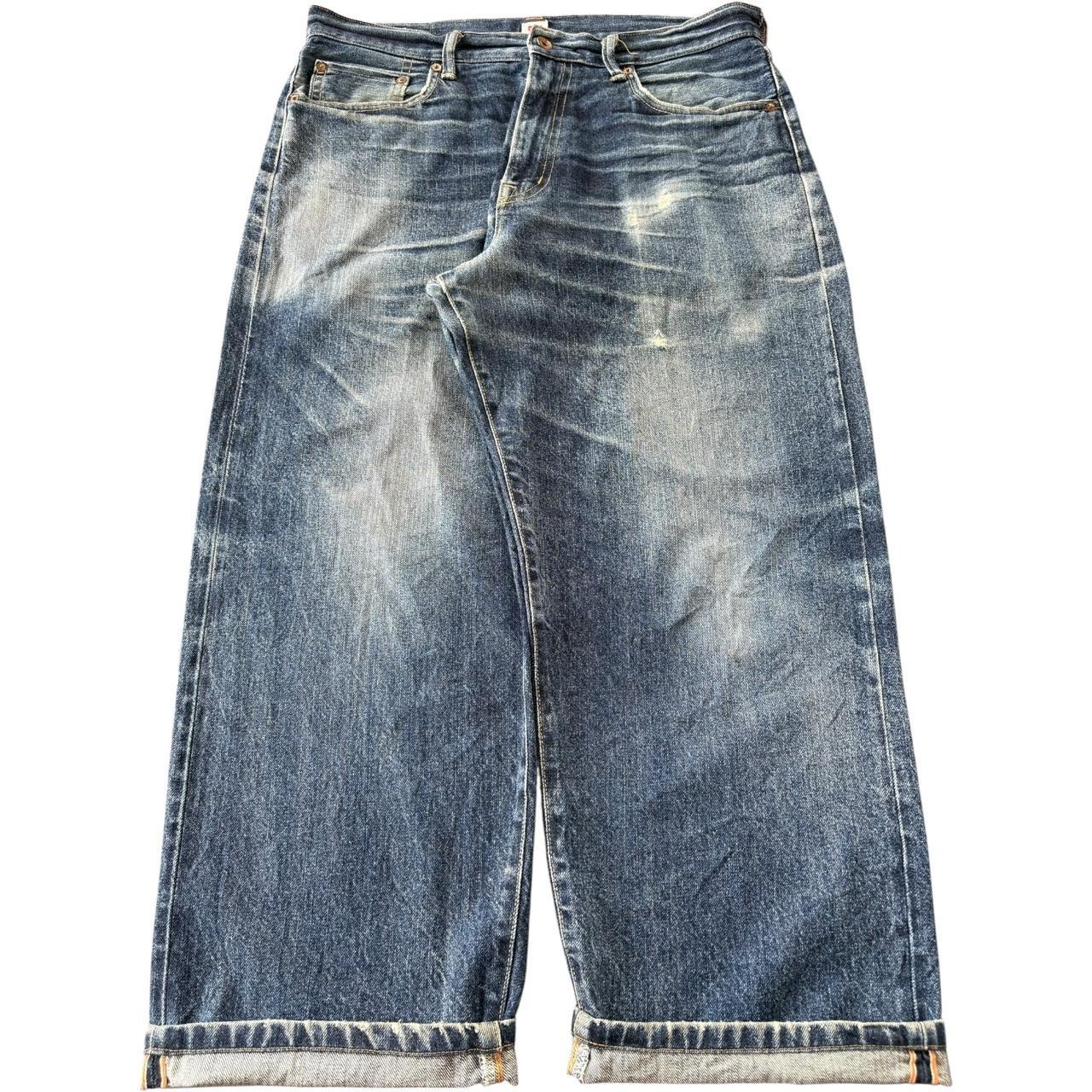 Vintage Japanese Edwin 505zx Selvedge Buckle Back | Depop