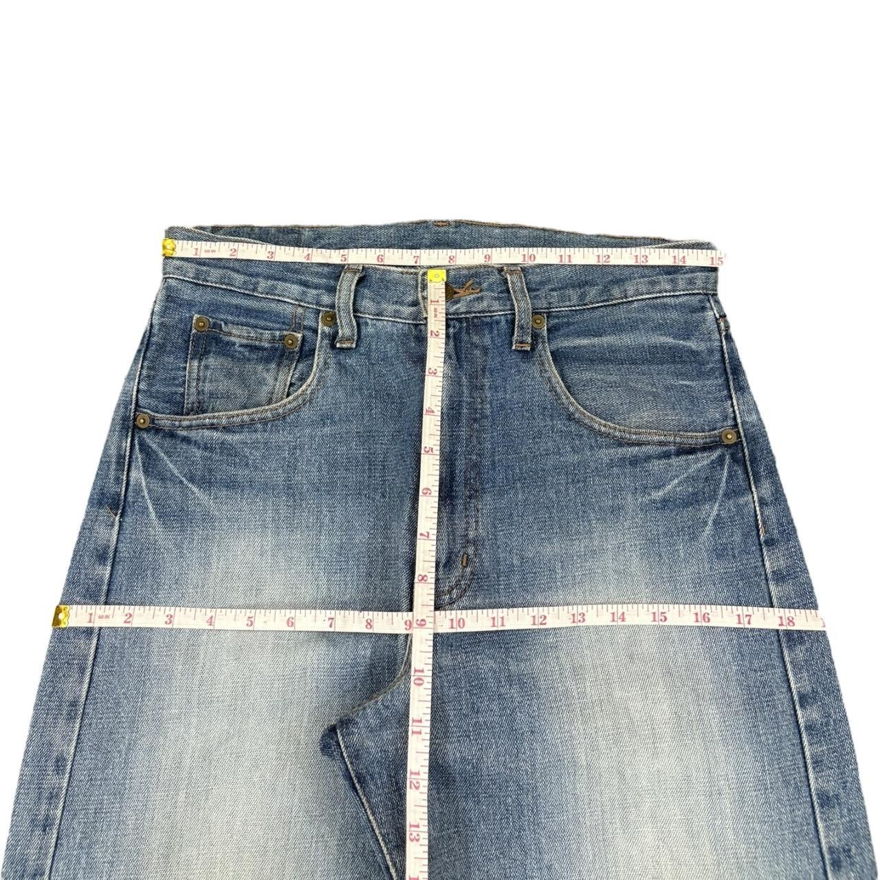 JNCO Men's Flare Distressed Jeans - Blue - 30" – … - image 6