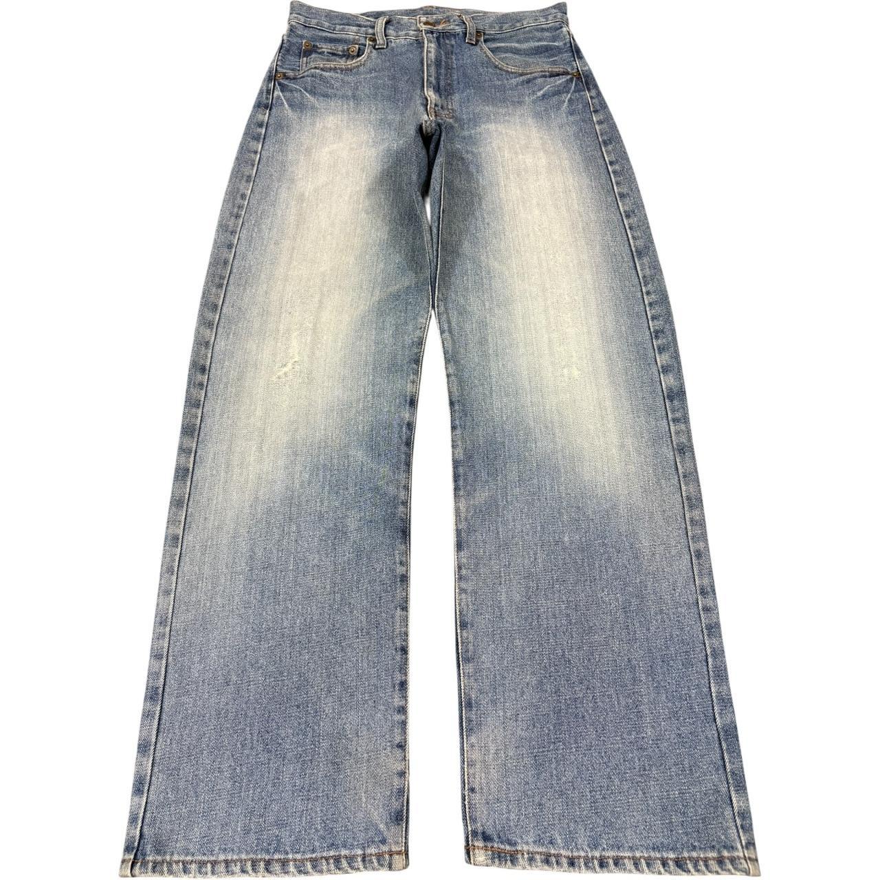 JNCO Men's Flare Distressed Jeans - Blue - 30" – … - image 1