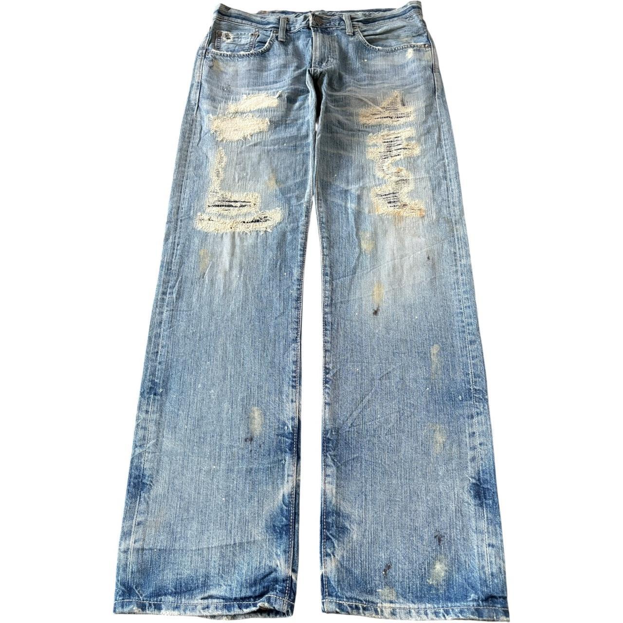 Vintage Japanese Edwin 505zx Selvedge Buckle Back | Depop