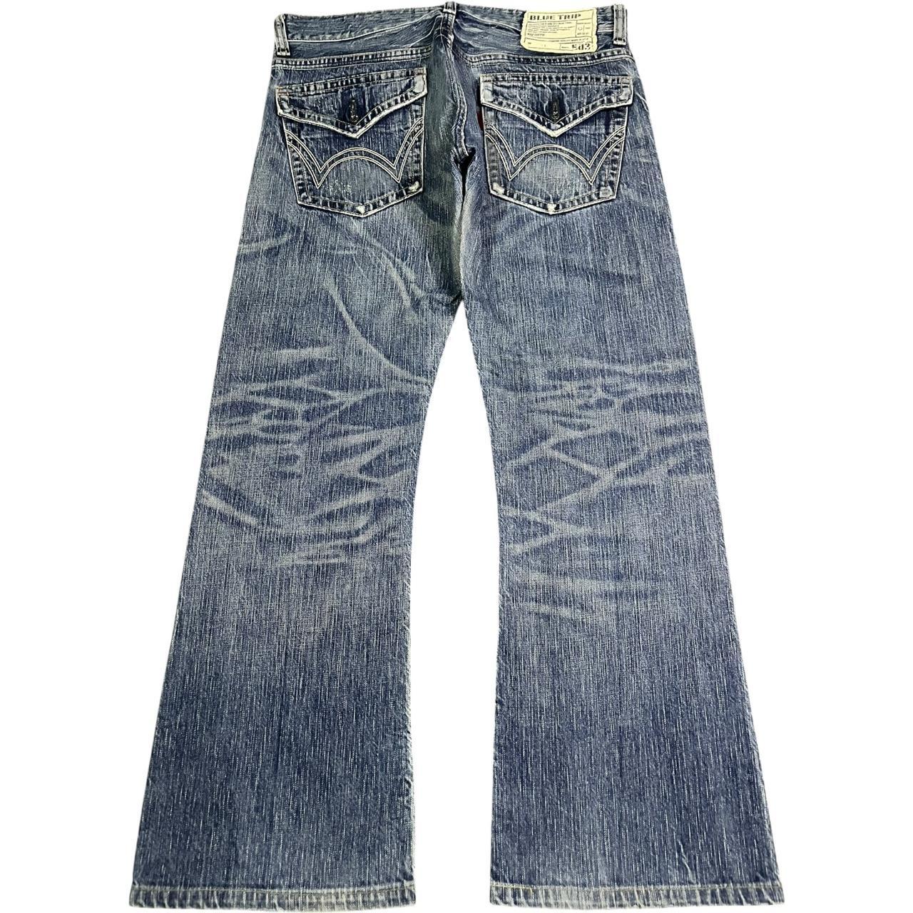 Vintage Japan Edwin 505zx Selvedge Distressed Loose | Depop