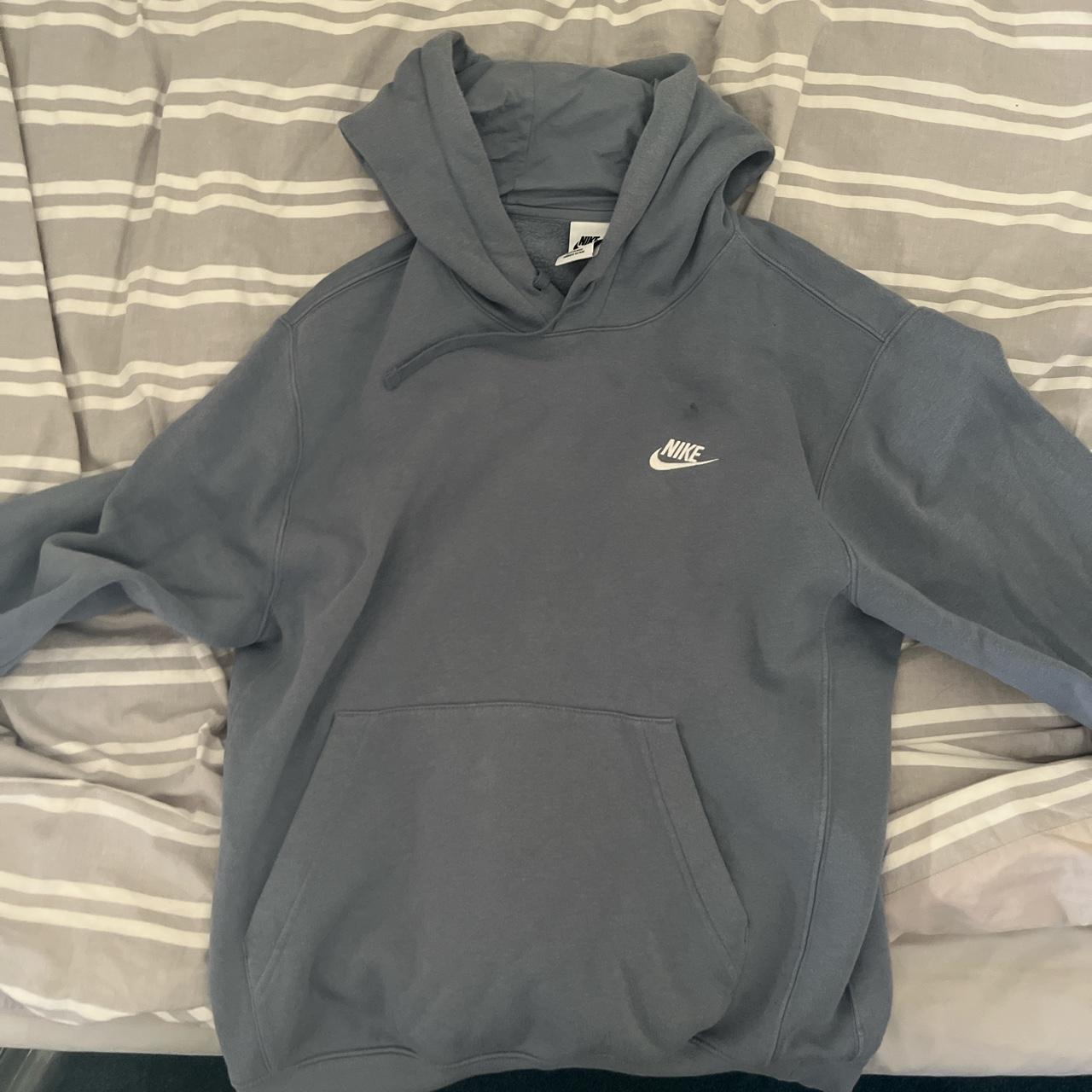 mens light blue nike hoodie