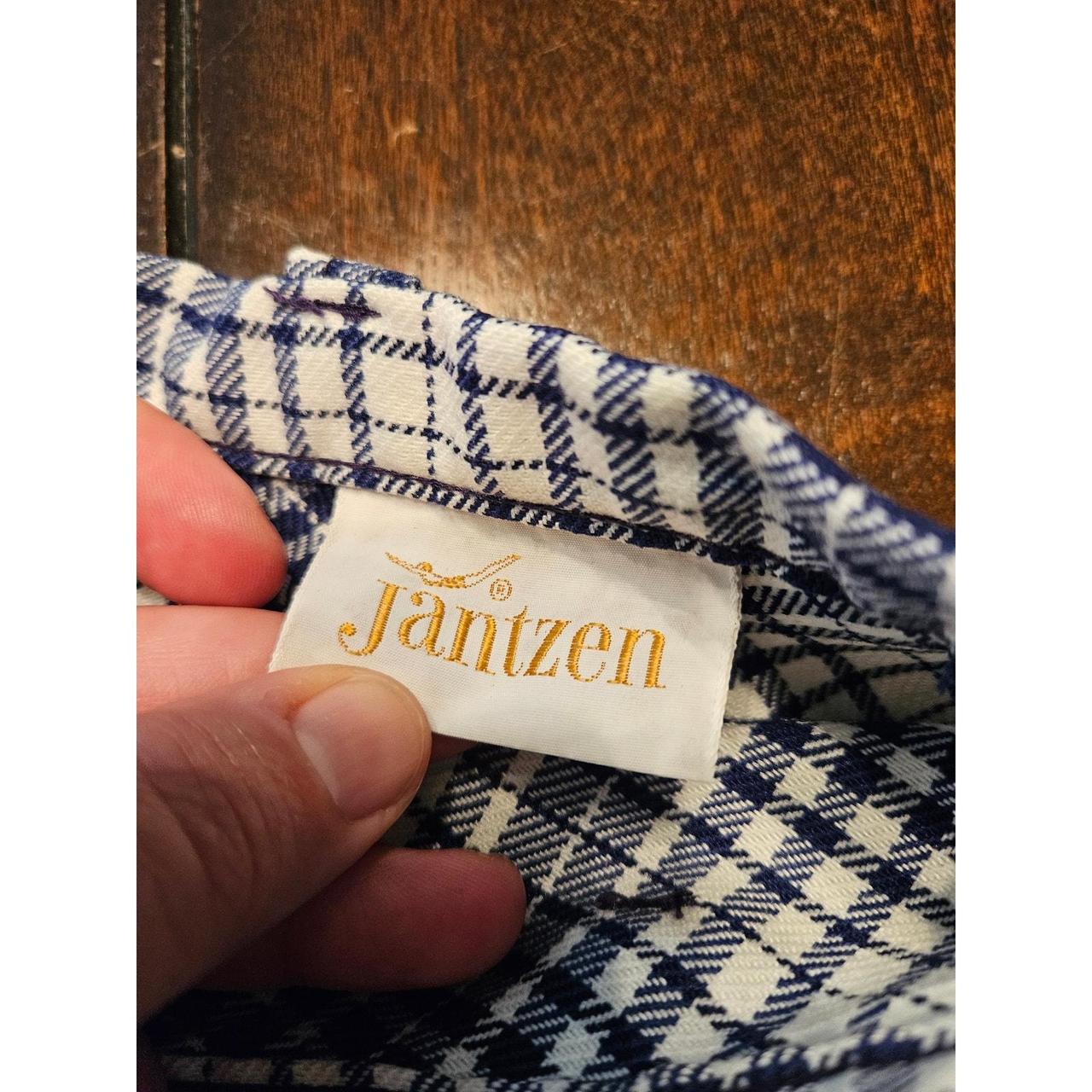 Jantzen Women's Skirt - Blue/White - 12 – Vintage… - image 3