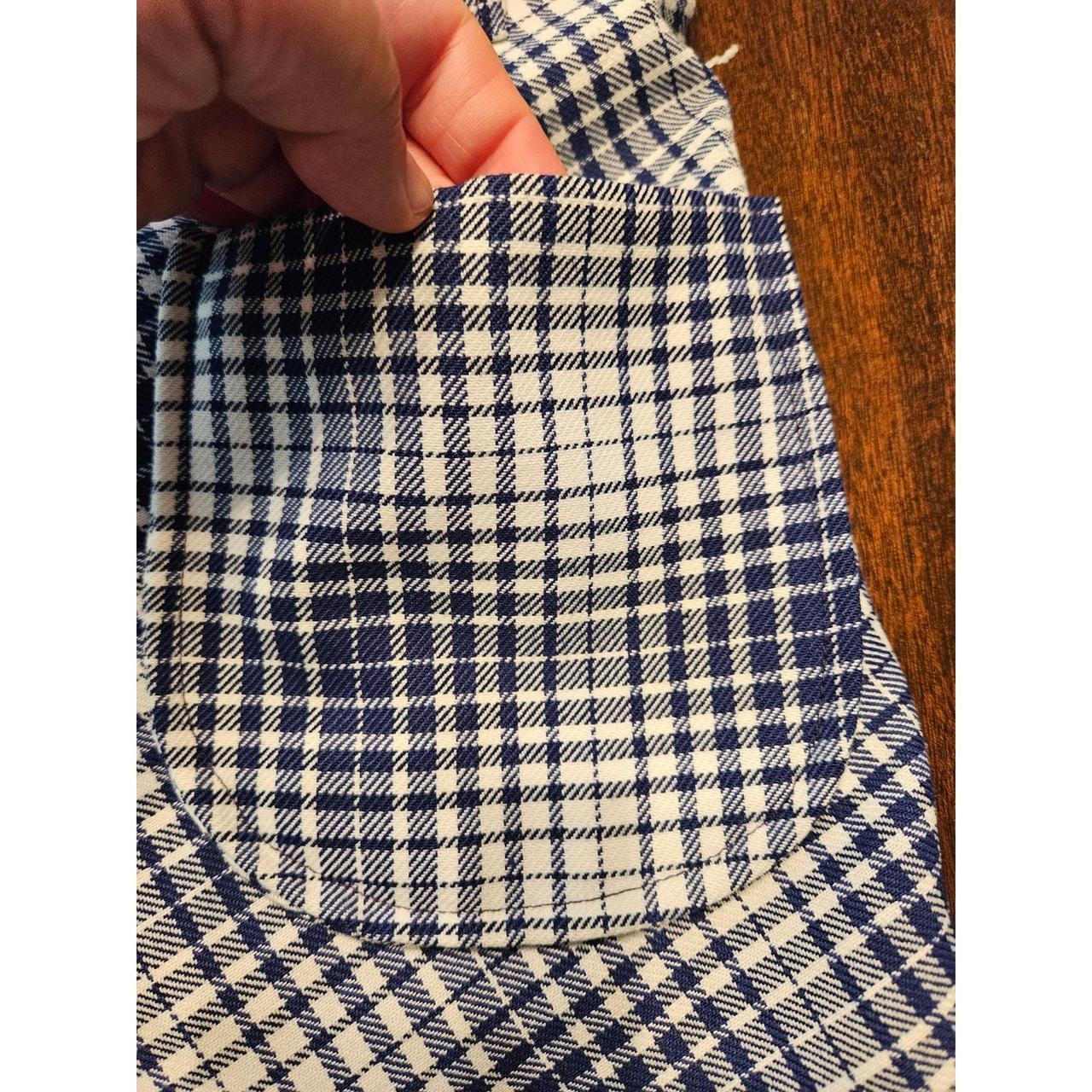 Jantzen Women's Skirt - Blue/White - 12 – Vintage… - image 2