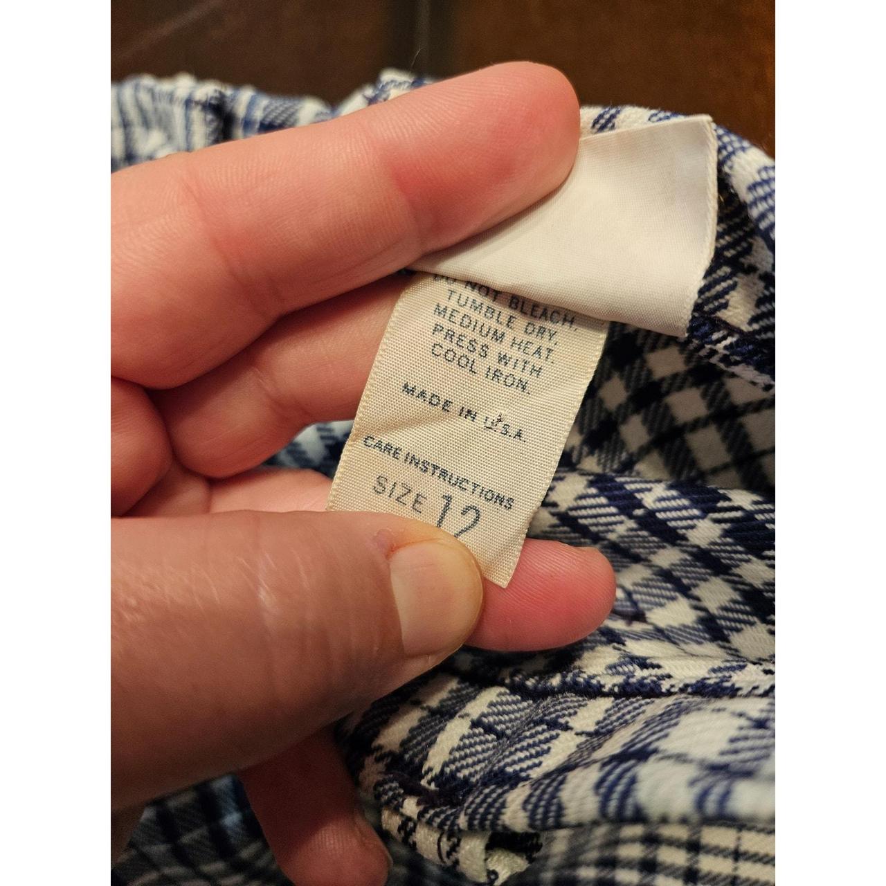 Jantzen Women's Skirt - Blue/White - 12 – Vintage… - image 4