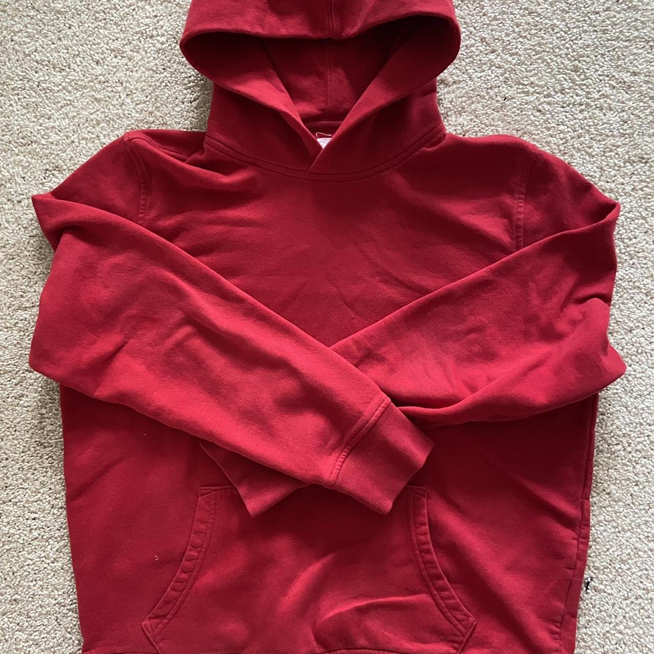 Large Red Gap Hoodie #Gap #Vintage #Y2K - Depop