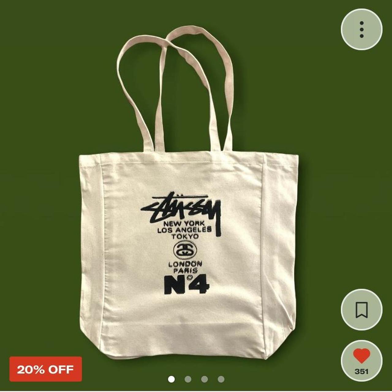 Stussy 2025 canvas bag