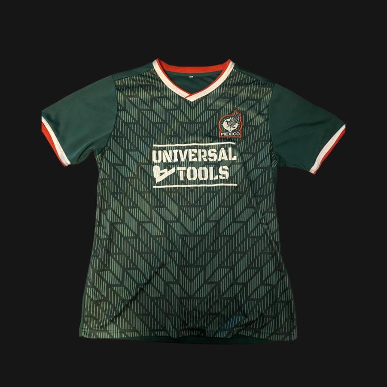 mexico soccer jersey unisex size L open to offers:) - Depop
