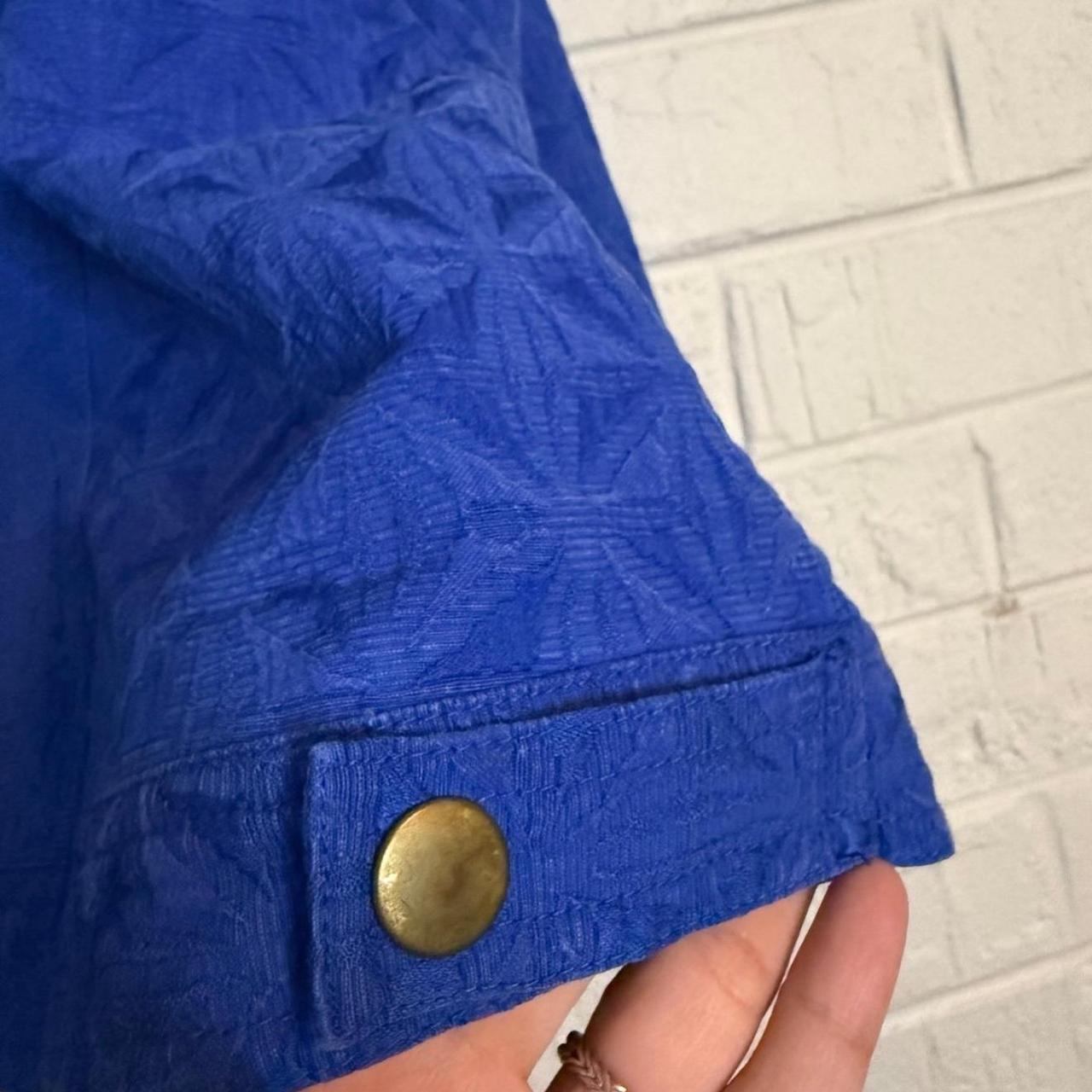 Ruby Rd. Women's Jacket - Blue – Plus Size RUBY R… - image 7