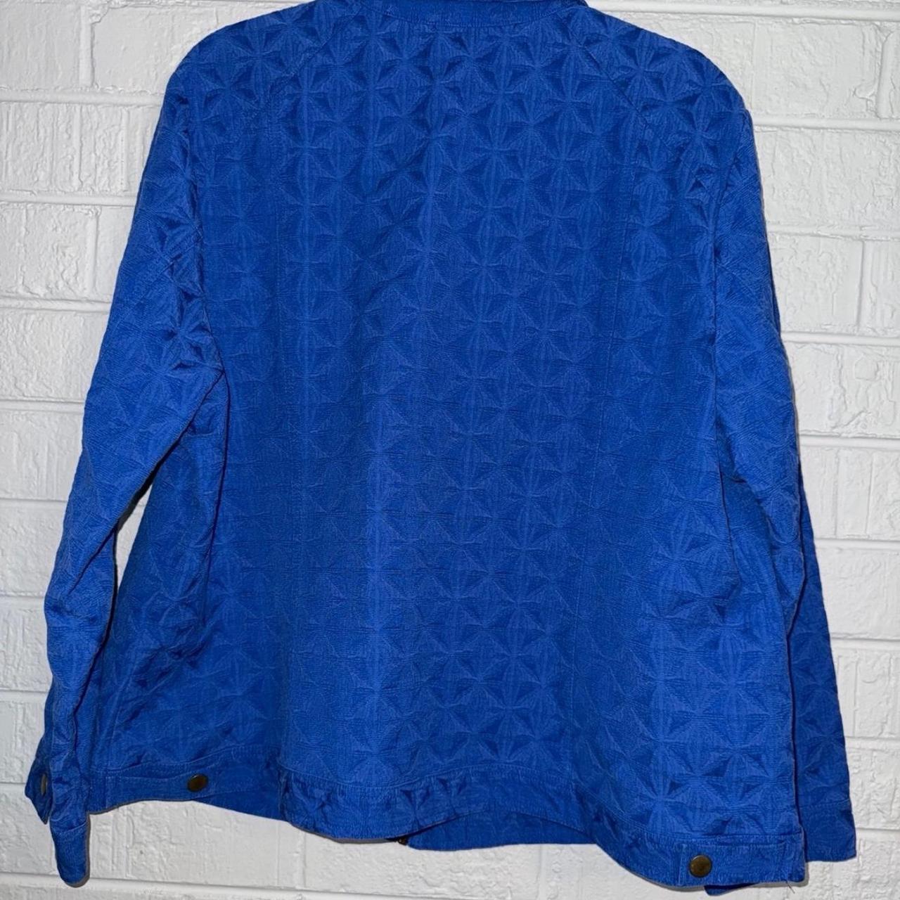 Ruby Rd. Women's Jacket - Blue – Plus Size RUBY R… - image 8