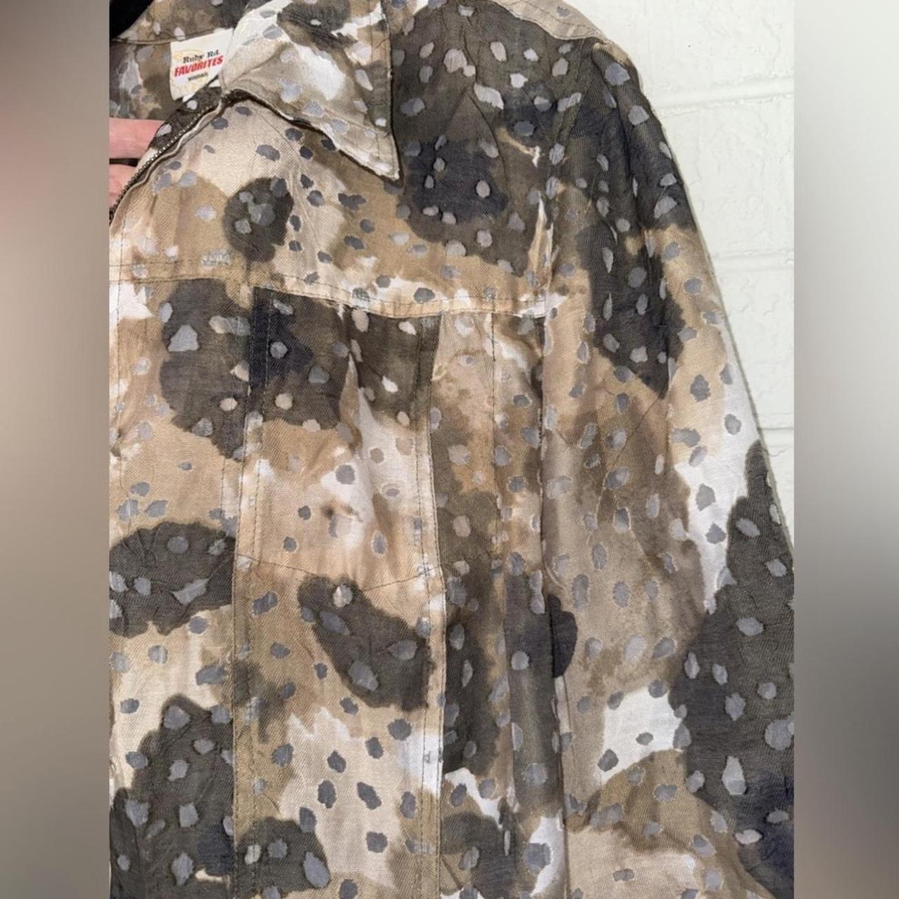 Ruby Rd. Women's Jacket - Multi/Khaki - 20 – RUBY… - image 4