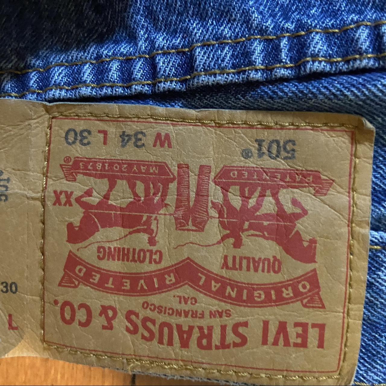 Levis clearance 501 32x29