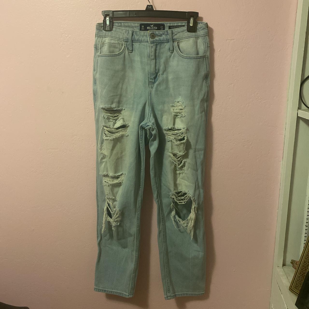 Hollister ultra highrise Mom jeans Hollister... Depop