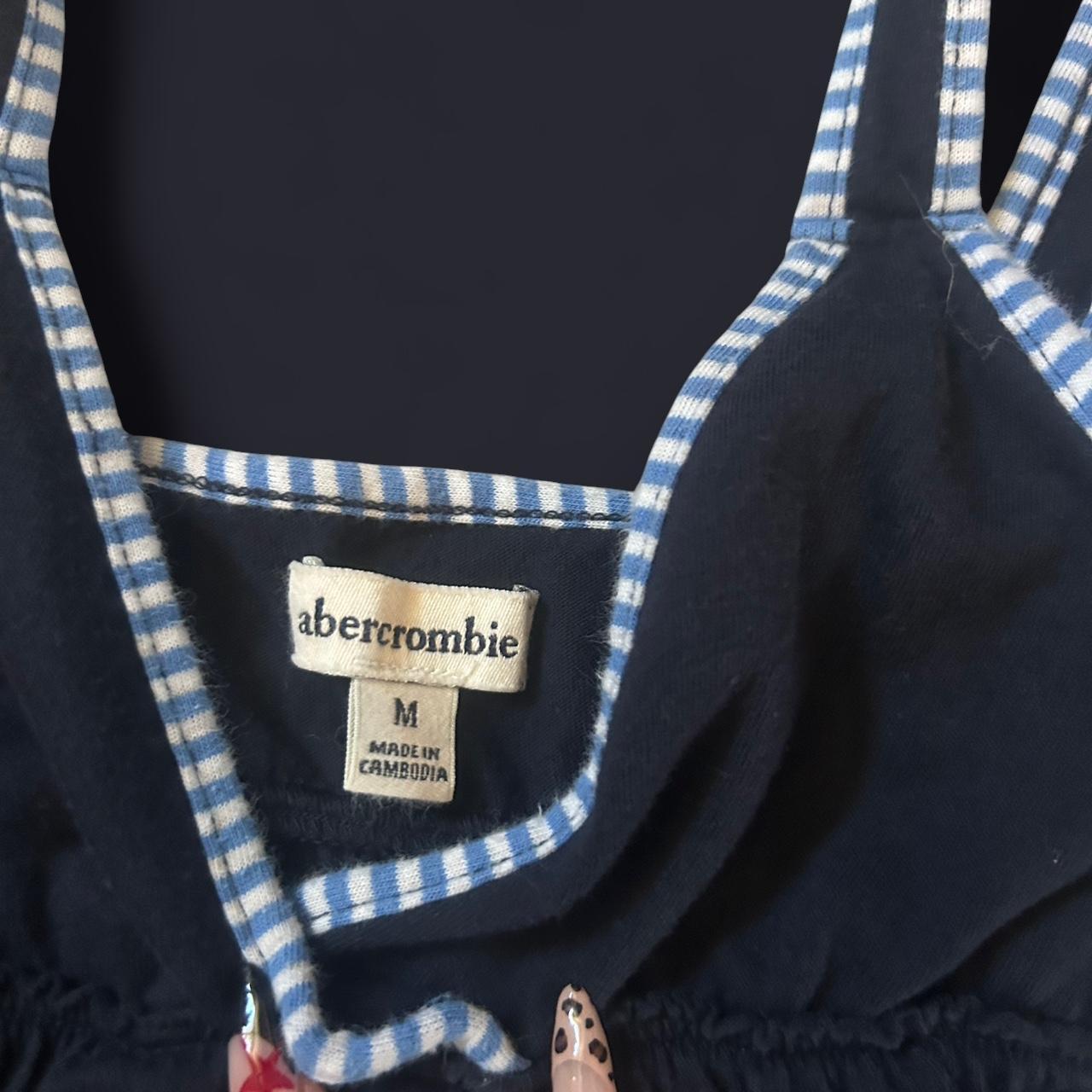Abercrombie & Fitch Women's Blouse - Black/Navy -… - image 3