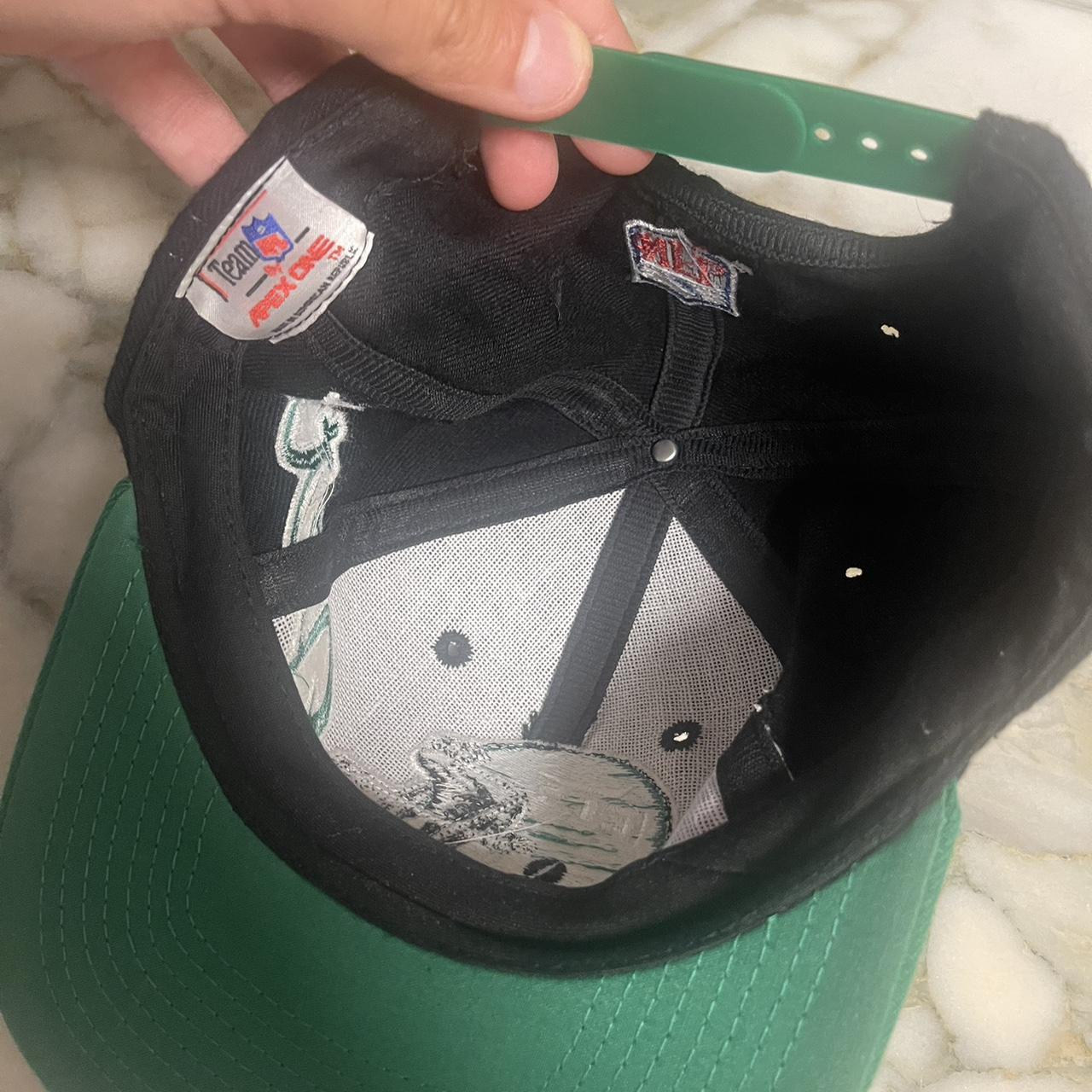 Vintage New York Jets snapback hat in green. From - Depop