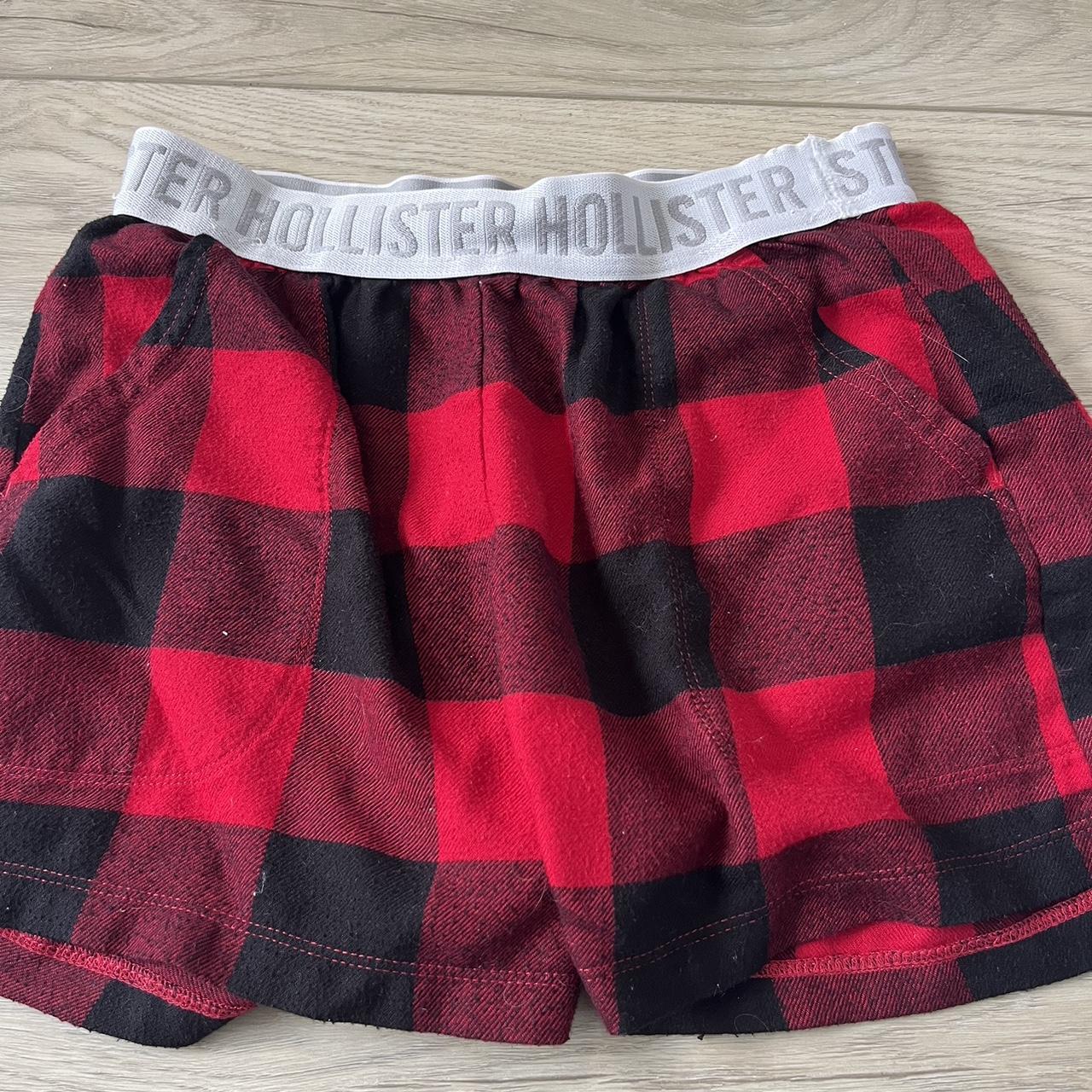 hollister pj shorts size xxs but very oversized so... Depop